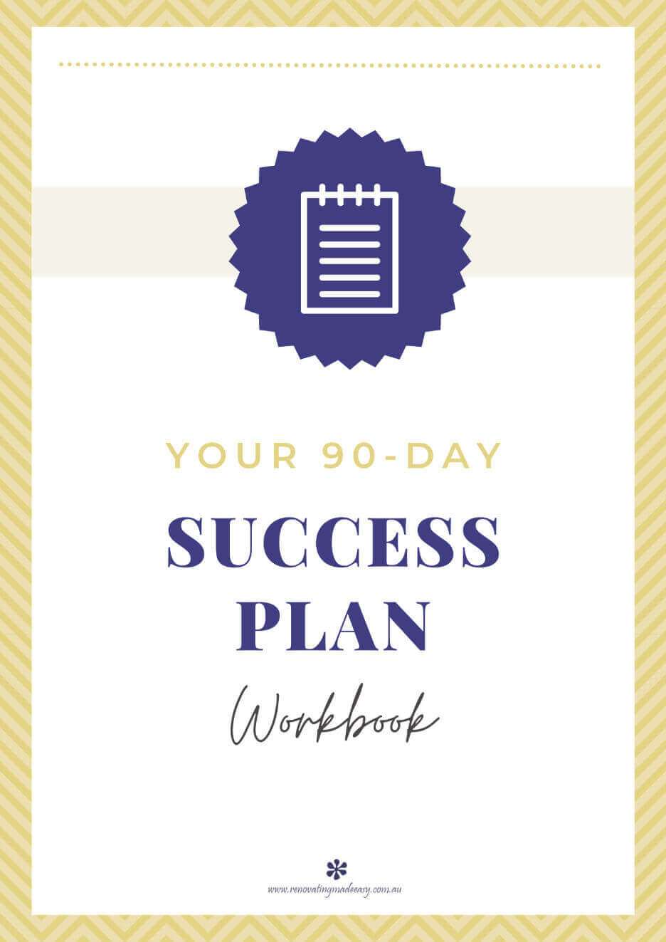 Renovating Made Easy 90 Day Planner